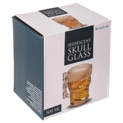 Ølglas Kranium Skinnende