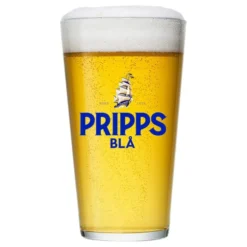 Ølglas Pripps Blå