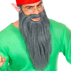 Løst Skæg Langt Gråt