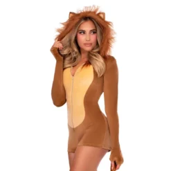 Løve Jumpsuit Deluxe Kostume