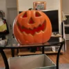 Lygte Halloween-græskar med LED-lys