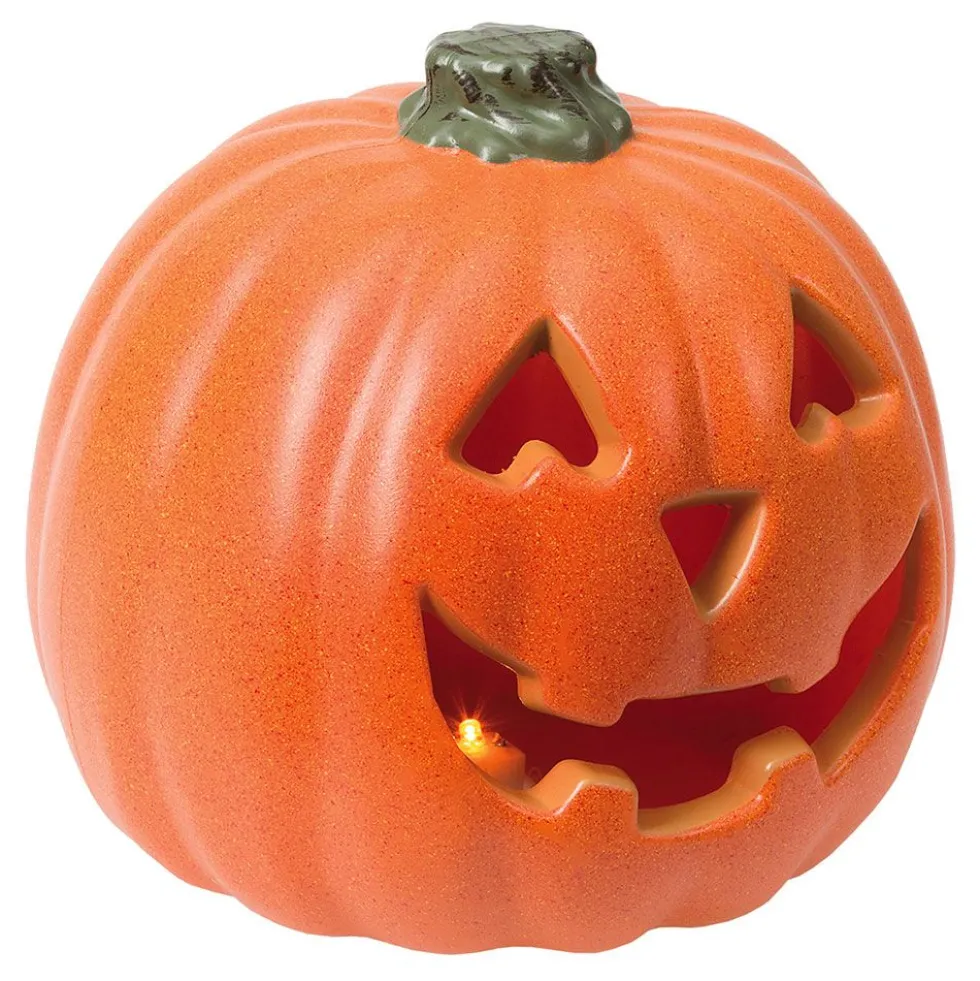Lygte Halloween-græskar med LED-lys