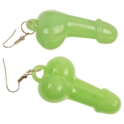 Lysende Penis Øreringe