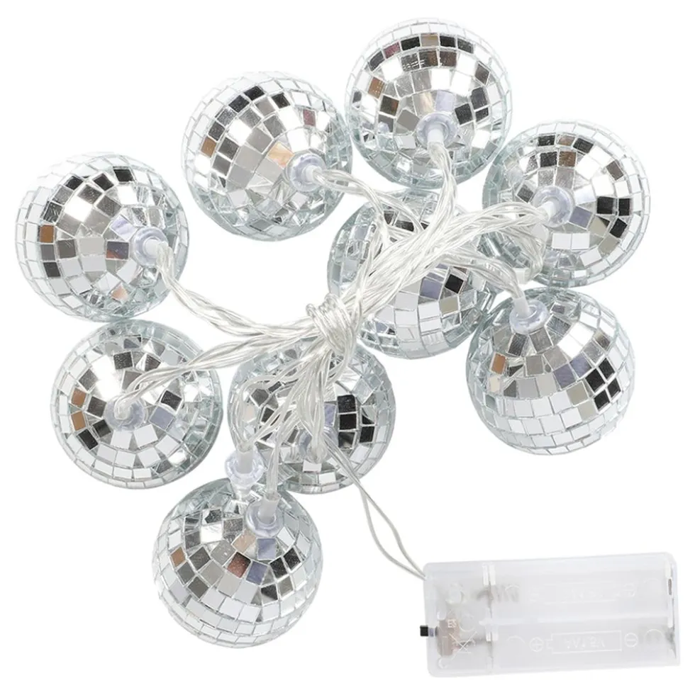 Lyskæde Discokugler