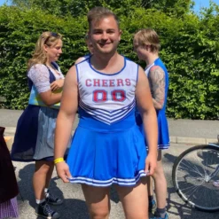 Mandlig Cheerleaderanfører Kostume