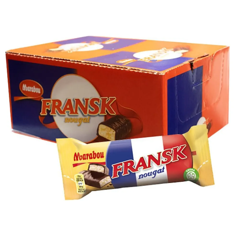 Marabou Dobbelt Fransk Nougat Storpak
