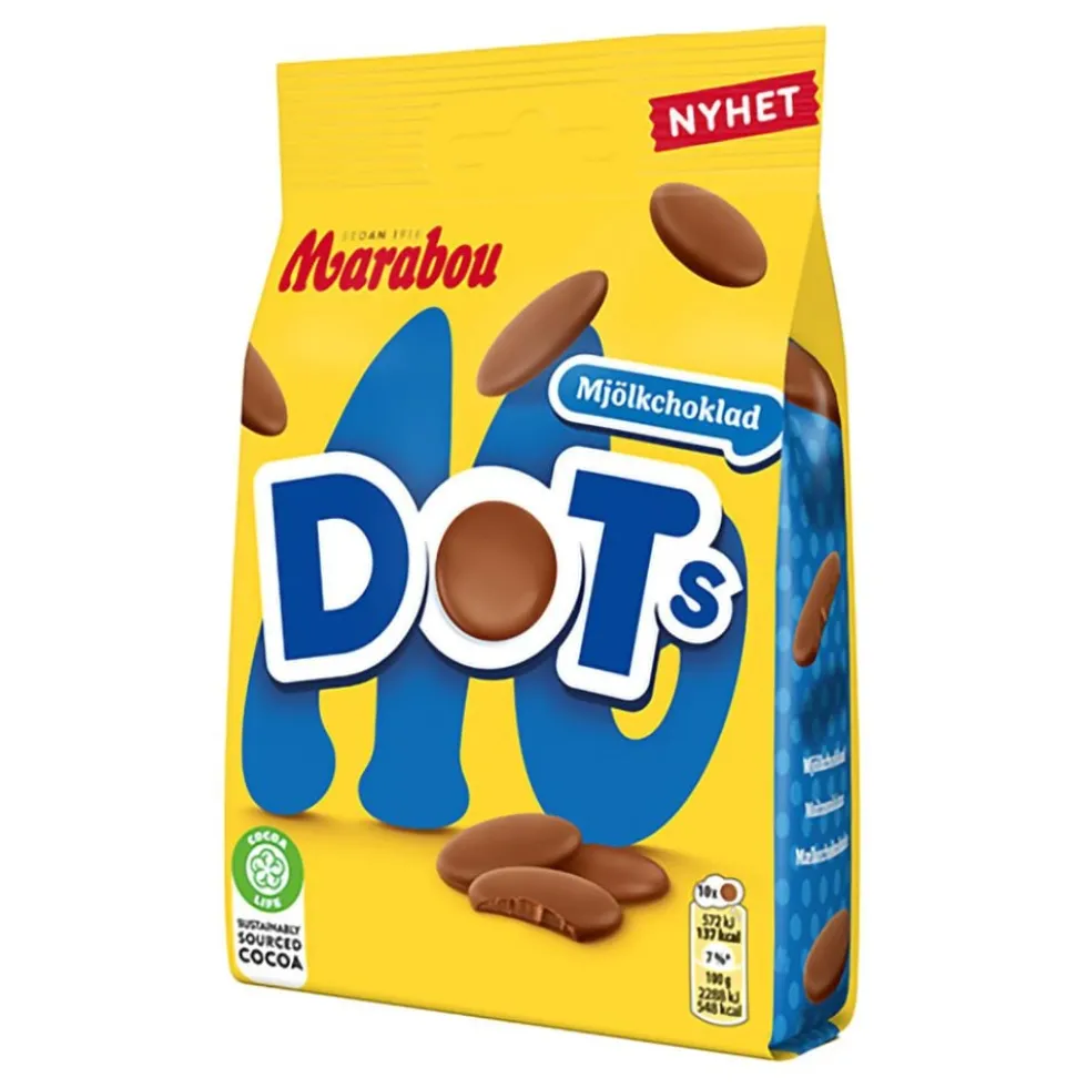 Marabou Dots Mælkechokolade