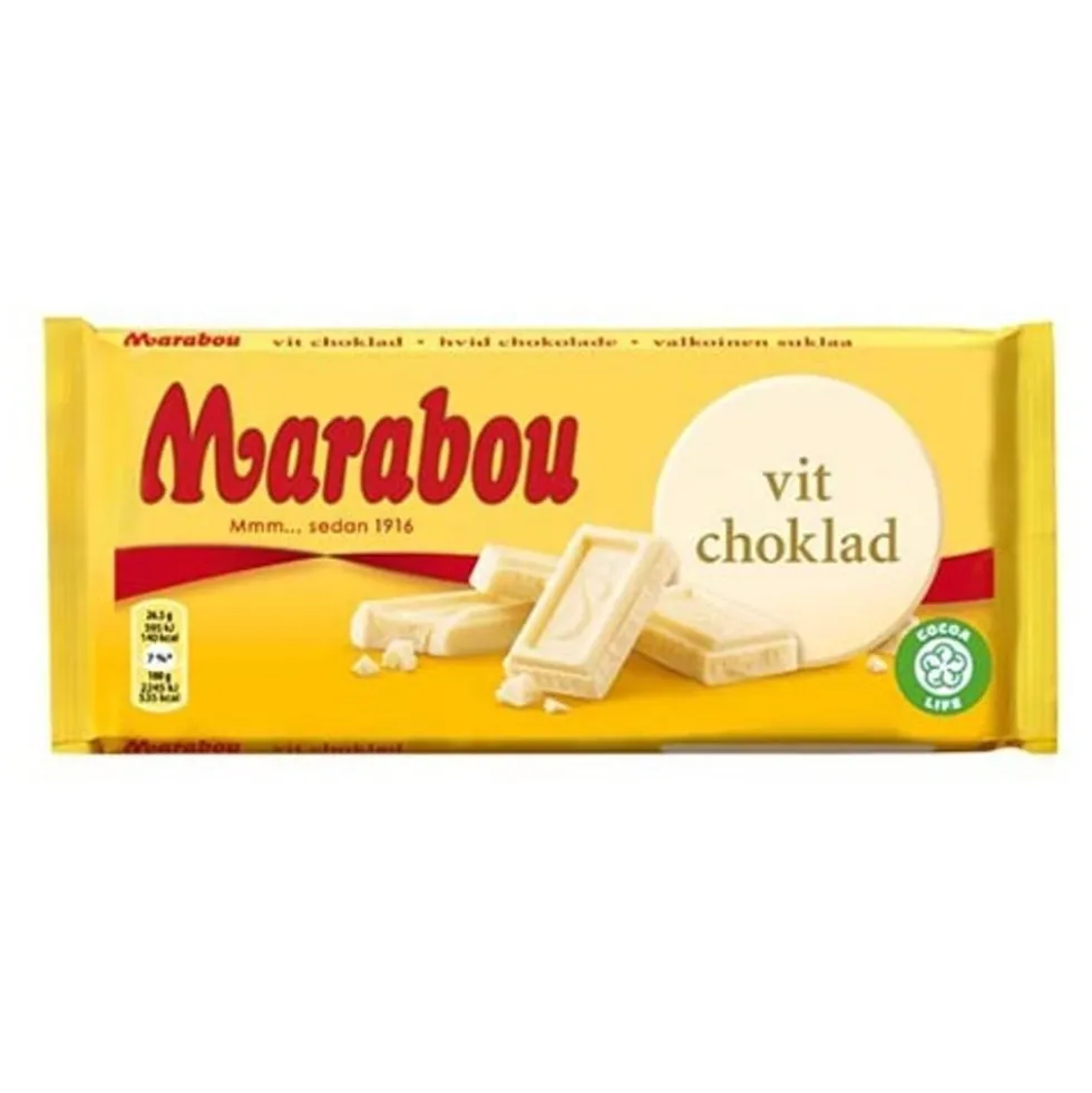 Marabou Hvid Chokoladebar