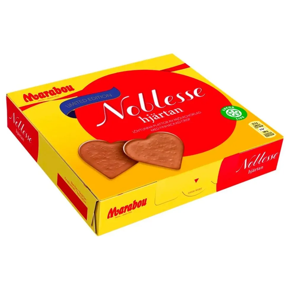 Marabou Noblesse Hjerter Æske