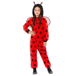 Mariehøne Onesie Børnekostume