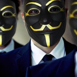 Maske Anonymous Sort