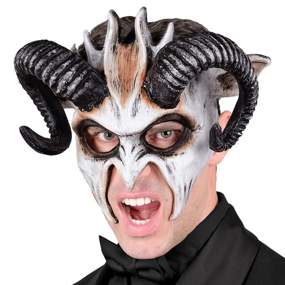 Maske Dæmon med Horn