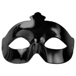 Maske Metallic Sort