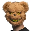 Maske Plysj Skræmmende Bjørn