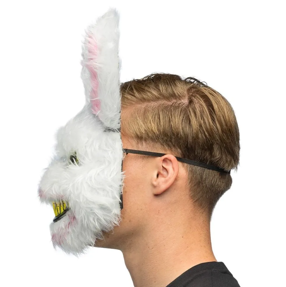 Maske Plysj Skræmmende Kanin