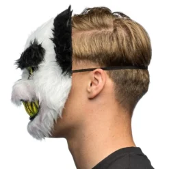 Maske Plysj Skræmmende Panda