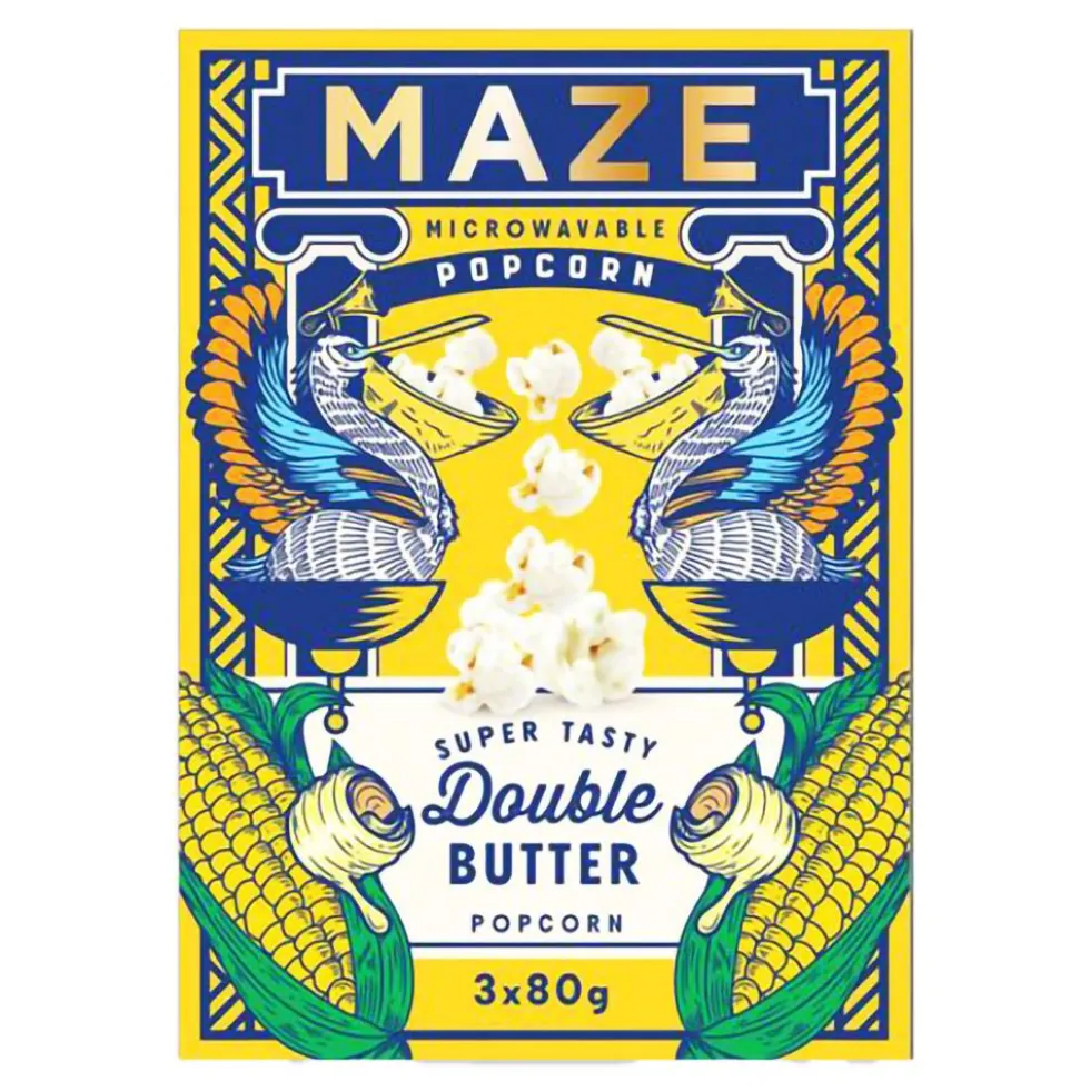 Maze Popcorn Double Butter