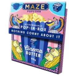 Maze Popcorn Pop-In-Box Cinema Butter
