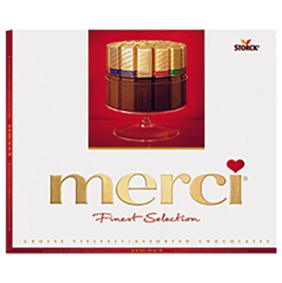 Merci Rød Gaveæske