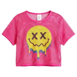 Mesh T-shirt Acid Dame