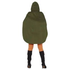 Middelalderlig Bueskytte Dame Kostume