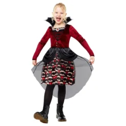 Midnat Vampyr Børnekostume