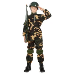 Militær Børnekostume