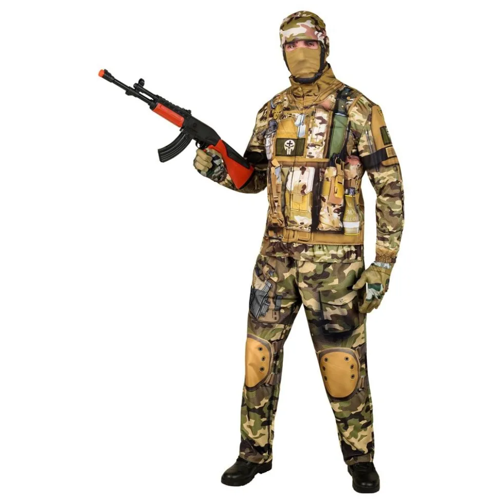 Militær Kamouflage Kostume