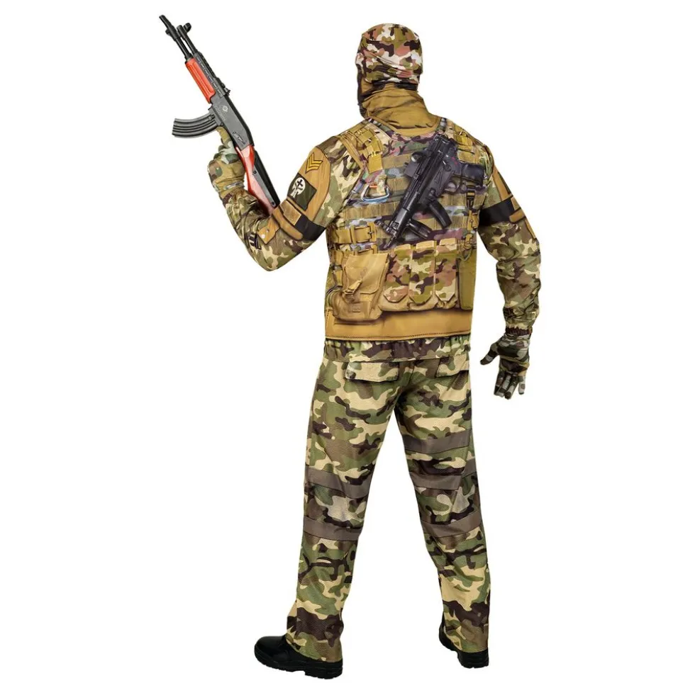 Militær Kamouflage Kostume