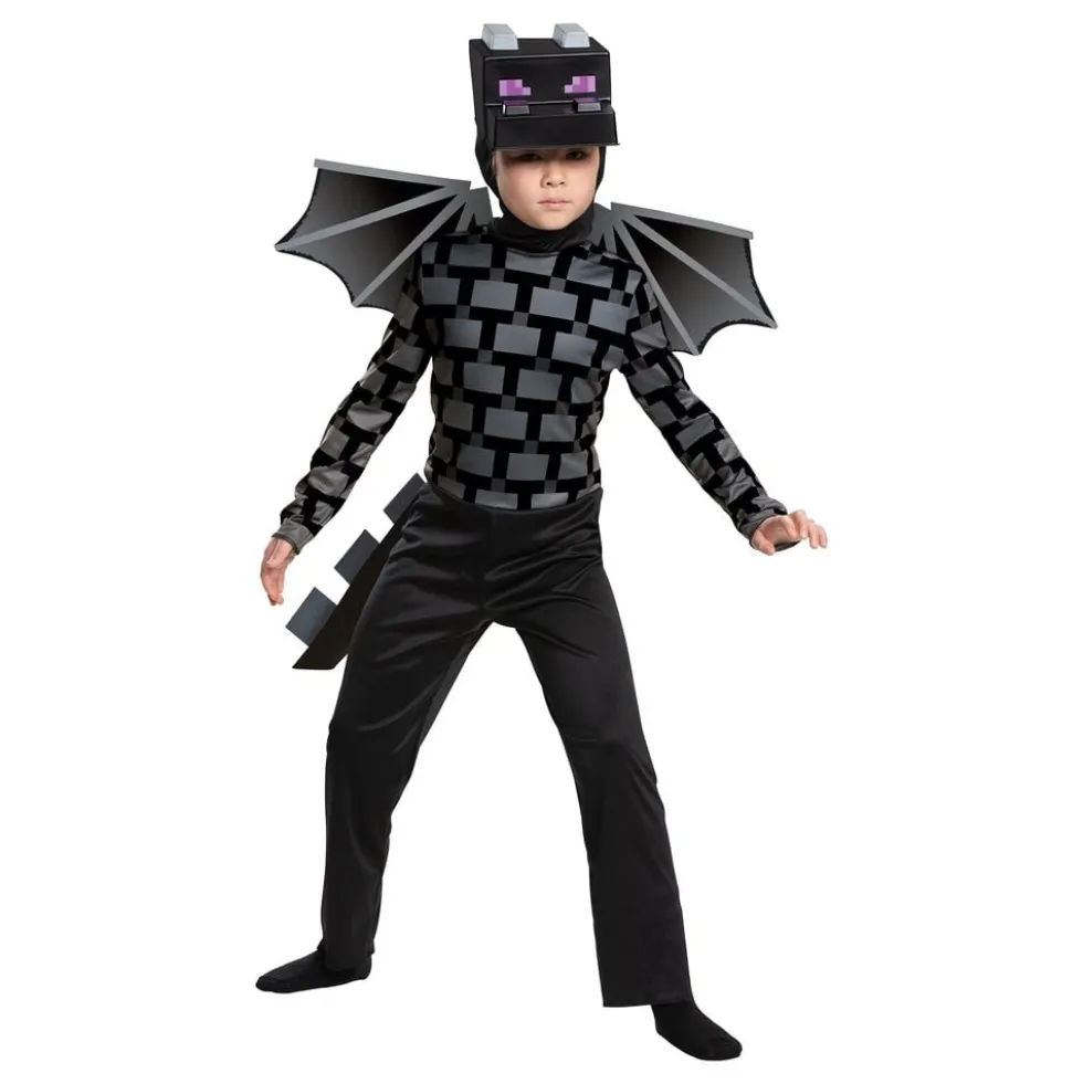 Minecraft Ender Dragon Børnekostume