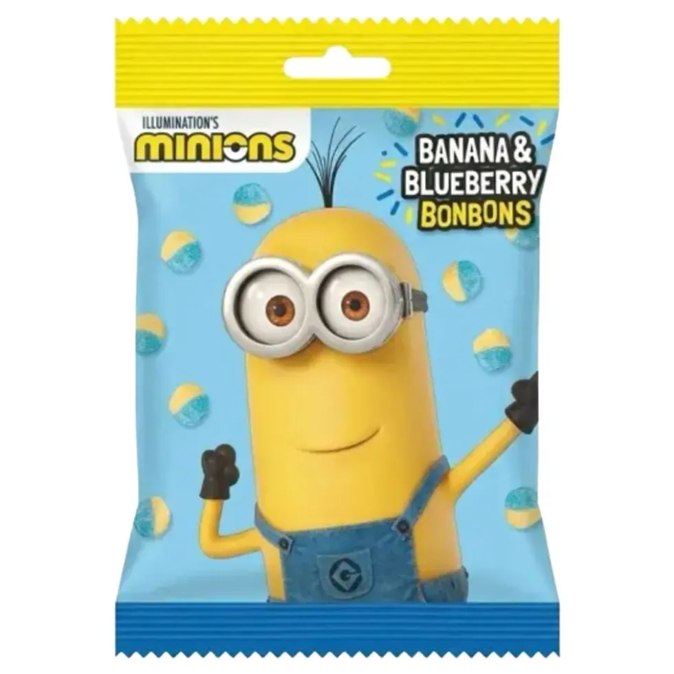 Minions Banan & Blåbær BonBons