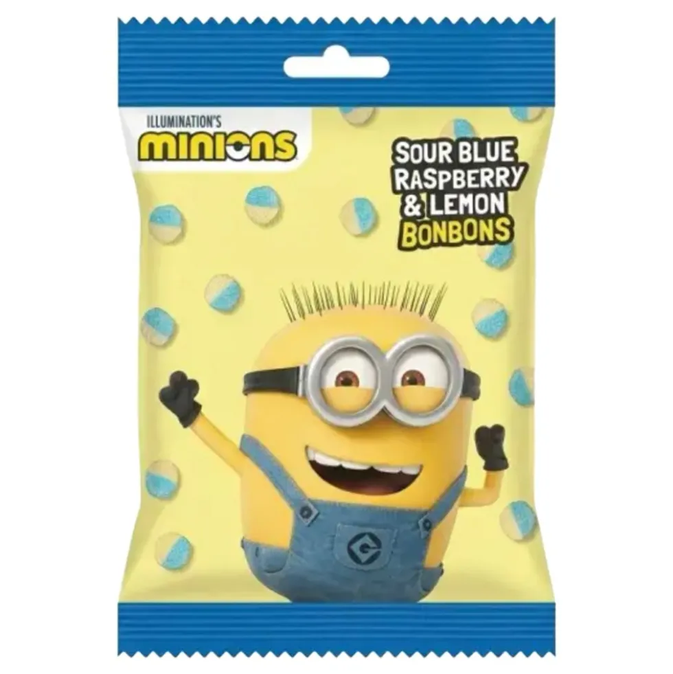 Minions Sour Blue Raspbery & Lemon BonBons