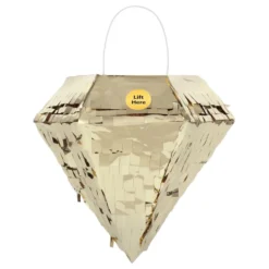 Mini Piñata Diamant Guld