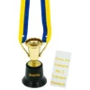 Minipokal Guld med Svensk Bånd