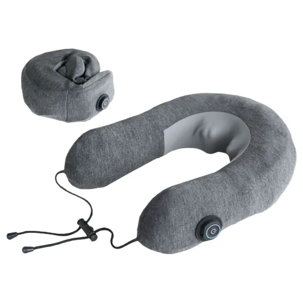 MM Oppustelig Nakkepude med Massage