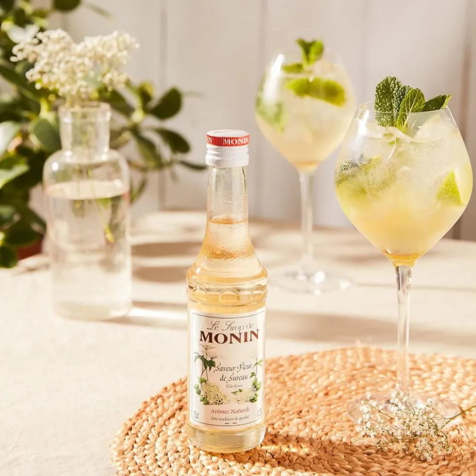 Monin Elderflower Sirup 25 cl