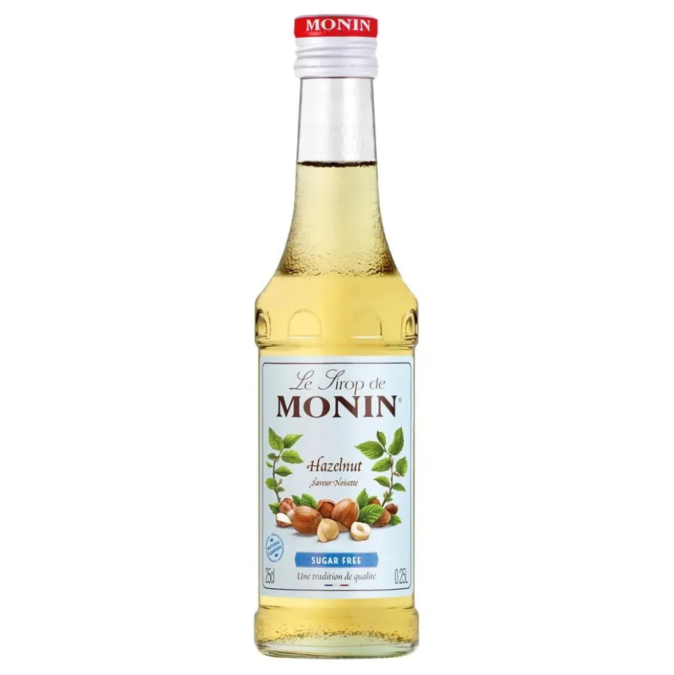 Monin Sukkerfri Hazelnut Sirup 25 cl