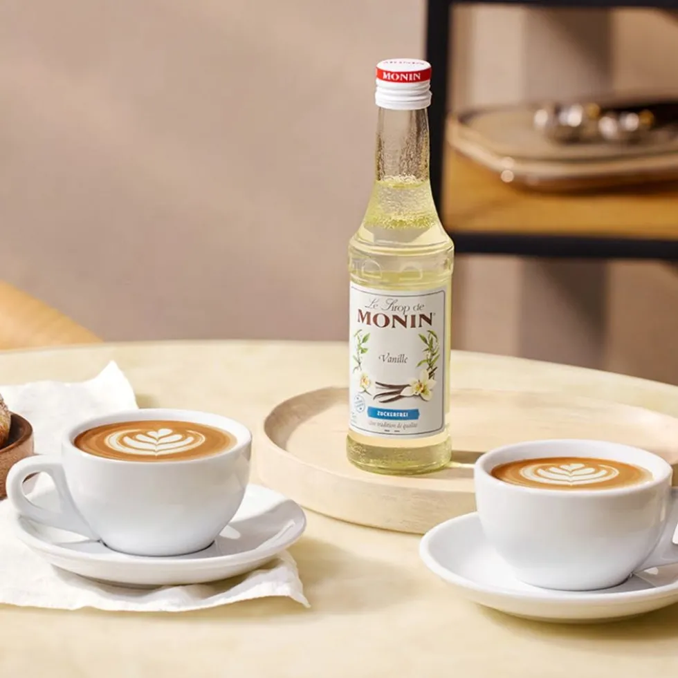 Monin Sukkerfri Vanilje Sirup 25 cl