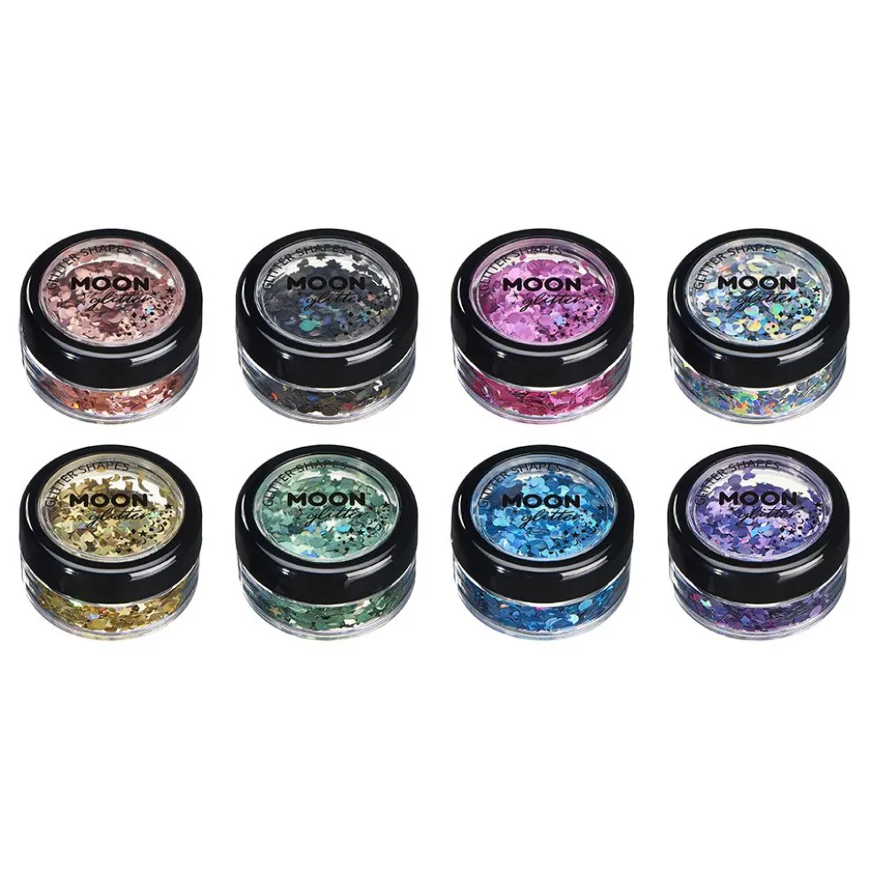 Moon Creations Holografisk Glitter Shapes
