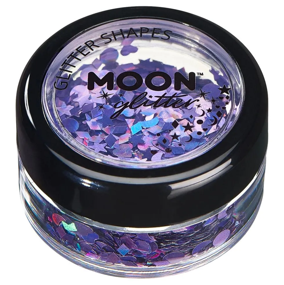 Moon Creations Holografisk Glitter Shapes