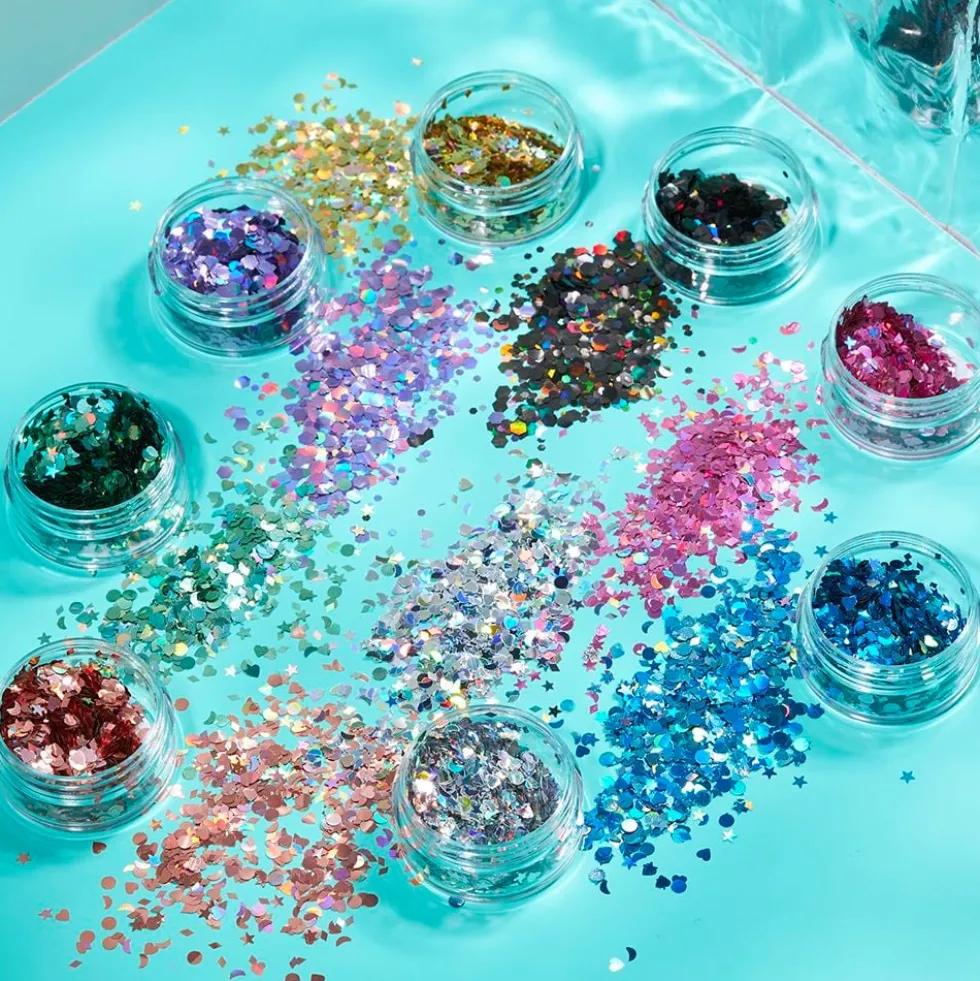 Moon Creations Holografisk Glitter Shapes