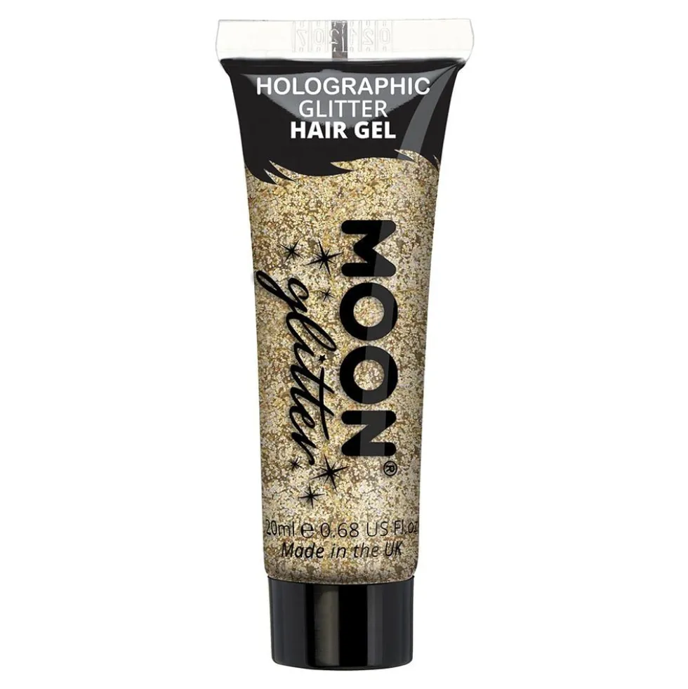 Moon Creations Holografisk Glimmer Hårgel