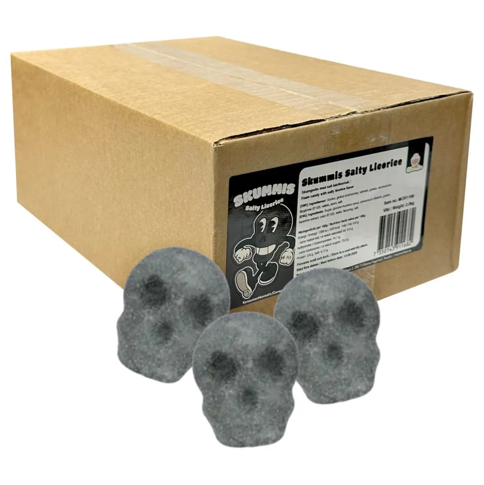 Mormor Lisas Skummis Salty Licorice Økonomipakke