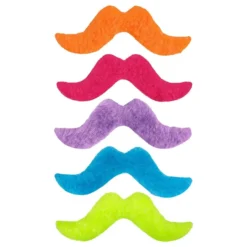 Moustacher Neonfarvede