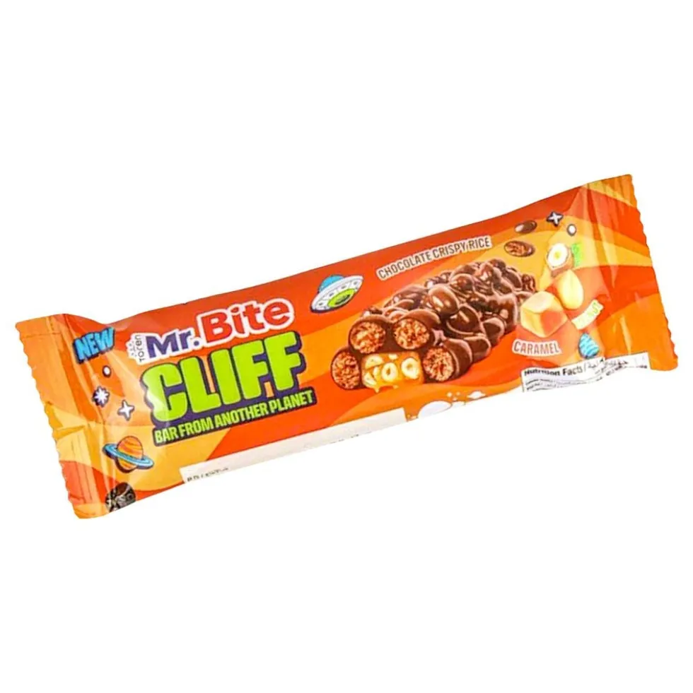 Mr. Bite Cliff Karamel/Hasselnød Økonomipakke