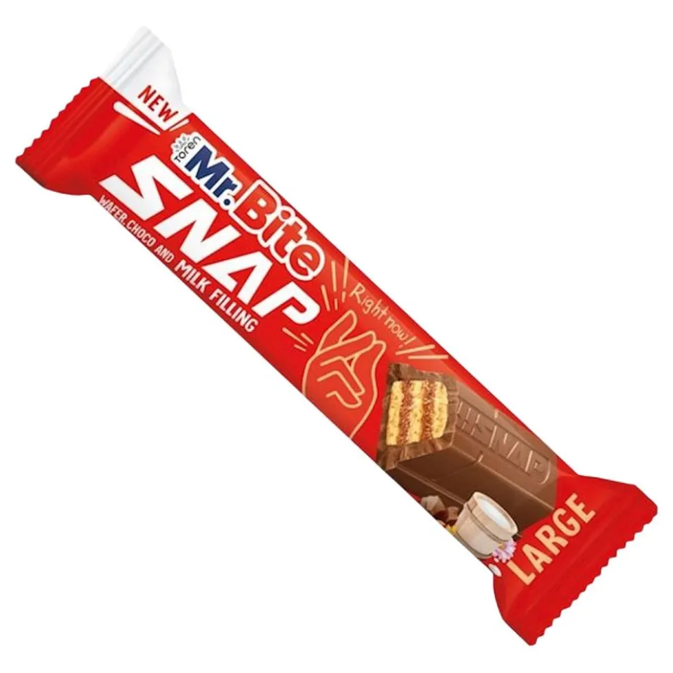 Mr. Bite Snap Mælkechokolade Økonomipakke