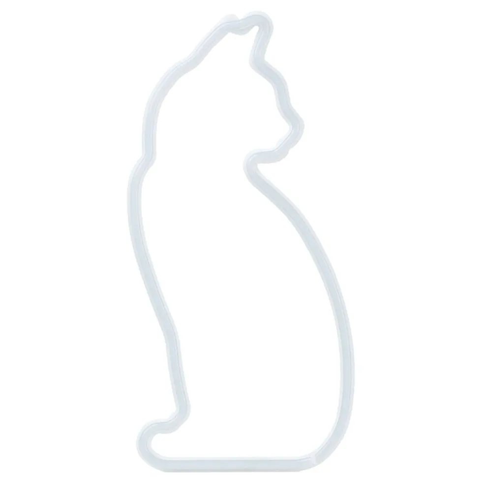 Mustard LED-lampe Kat Neon