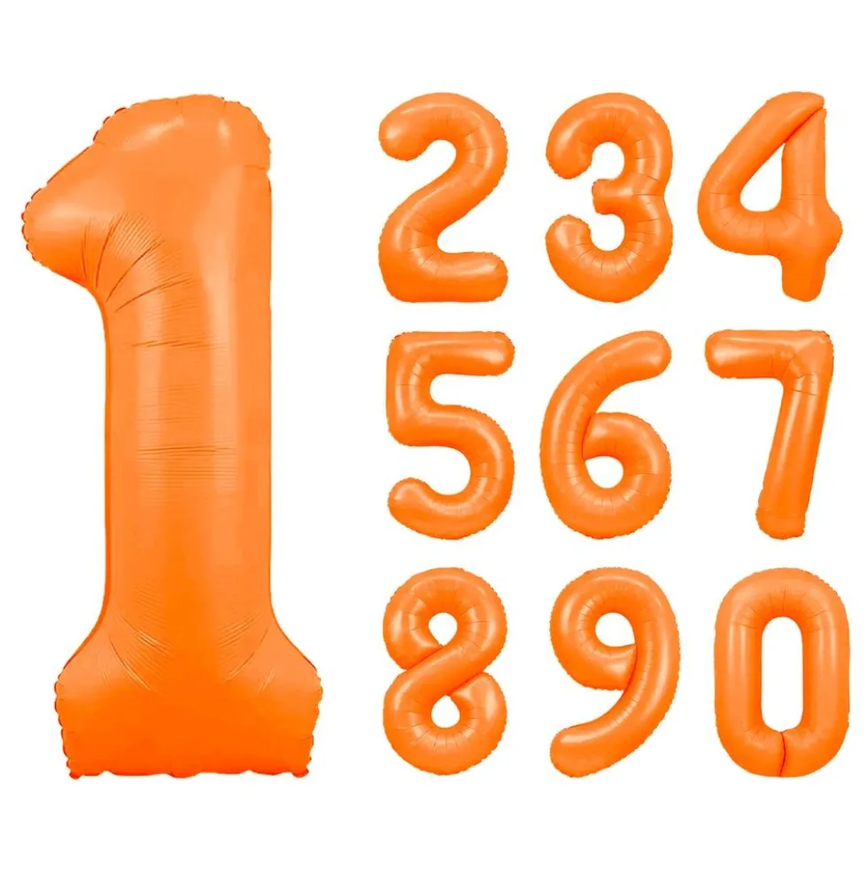 Neonorange talballon