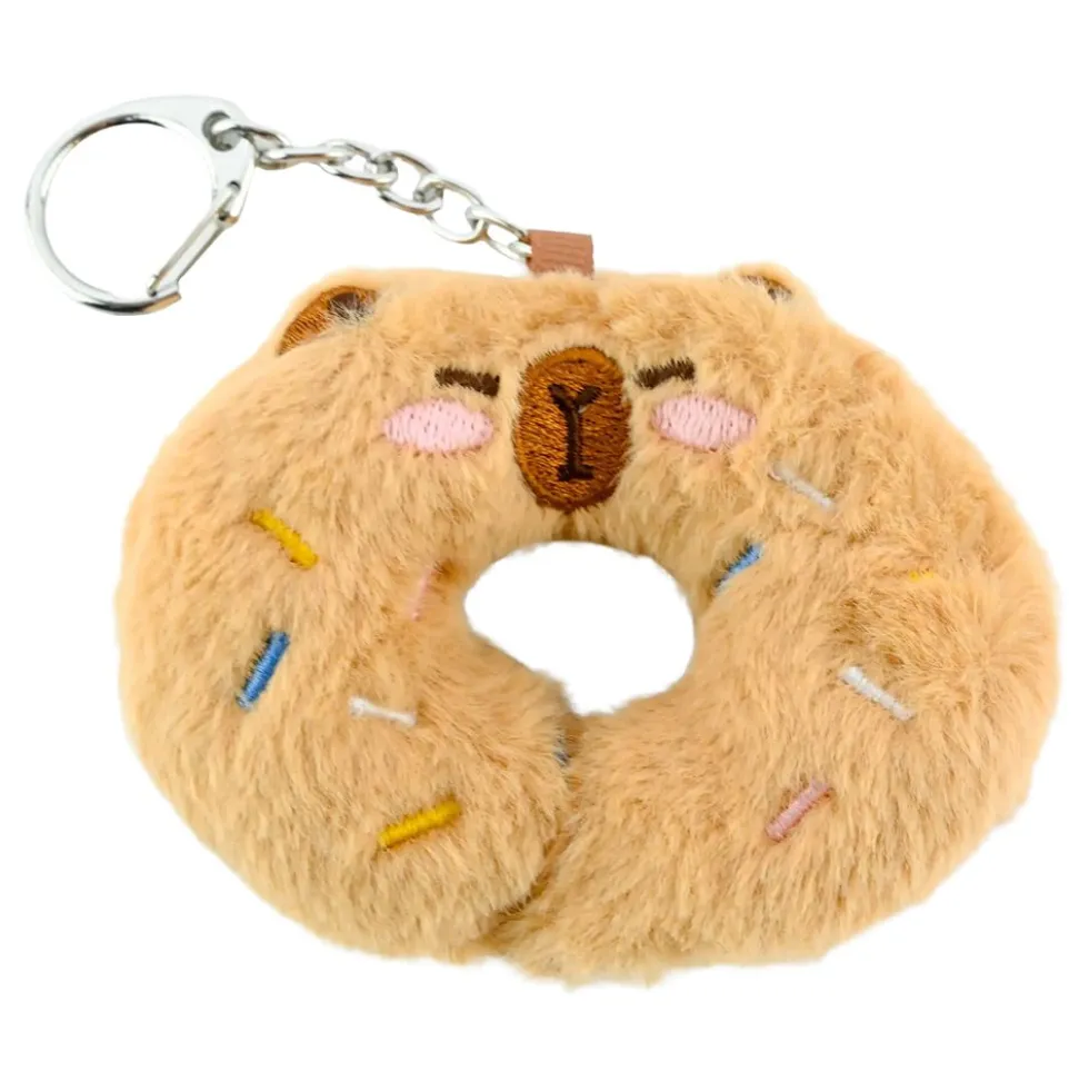 Nøglering Capybara Donut