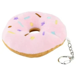 Nøglering Donut Lyserød